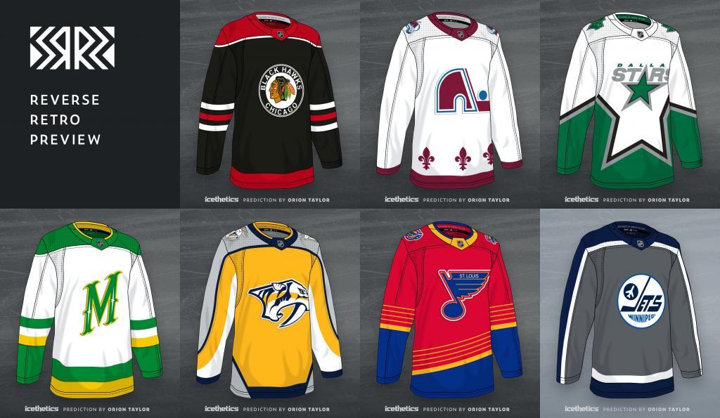 ESPN on X: The NHL's Reverse Retro jerseys are here and